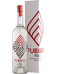 Pisco Fuegos 40º Transparente 750cc