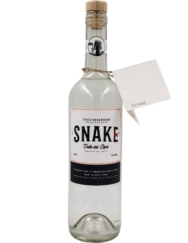 Pisco Snake 40° Transparente 750cc