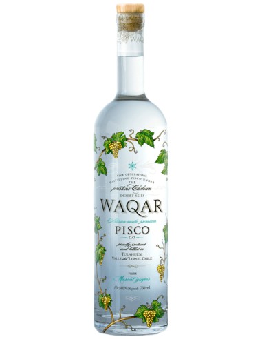 Pisco Waqar 40º 700cc