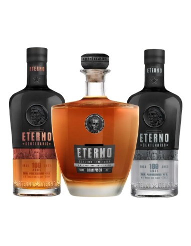 Pack Trilogia Pisco Eterno 750cc
