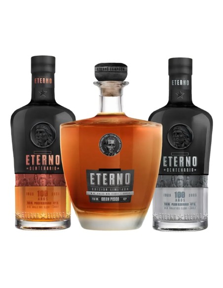 Pack Trilogia Pisco Eterno 750cc