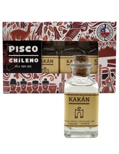 Pisco Miniatura Kakan 40º 50cc x4