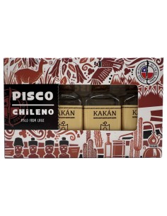 Pisco Miniatura Kakan 40º 50cc x4 2