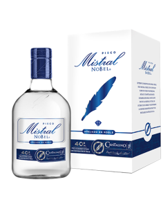 Pisco Mistral Nobel Cristalino 40° 750cc