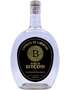 Pisco Bitcoin 40° Blend 750cc