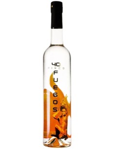 Pisco Fuegos 40º 750cc Edición "Mujer de Fuego Vintage"