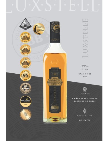Pisco Bou Barroeta, Luxstelle 50º 750cc